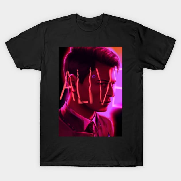 Alive - Connor Ver. 4 T-Shirt by ParrotChixFish